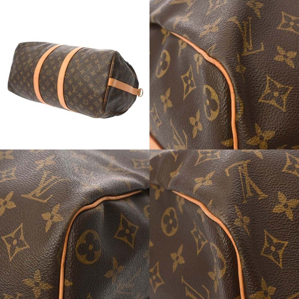LOUIS VUITTON Authentic Brown Monogram Canvas Boston Bag - Picture 7 of 11